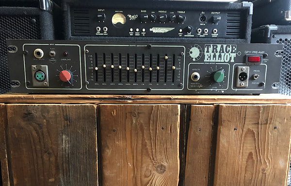現状品 GP11 GRAPHIC PREAMPLIFIER トレースエリオット Trace Elliot GP-11 Bass Guitar Preamp | Reverb Canada