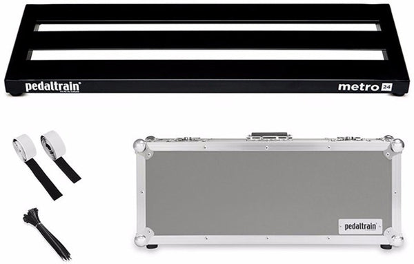 metronom pedal Pedaltrain Metro 24 with Tour Case – The Bass Gallery