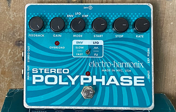 Electro Harmonix Stereo Polyphase – The Bass Gallery
