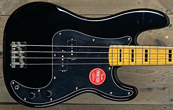 Squier Classic Vibe ‘70s Precision Bass Squier Classic Vibe 70s Precision Bass Black - Maple Bas