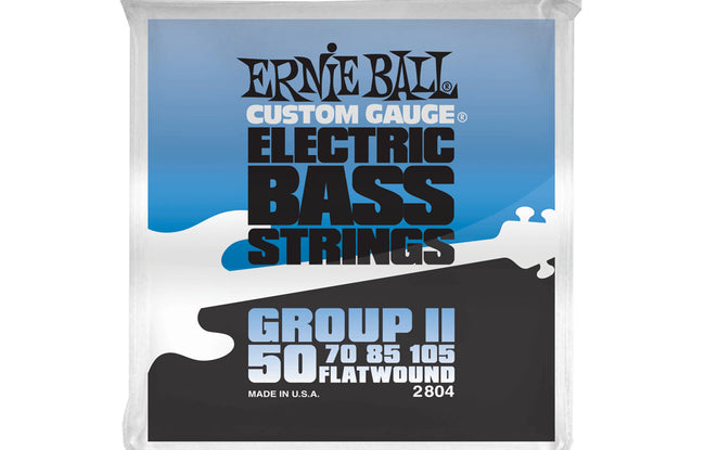 Ernie Ball Flatwound Group II 50-105 - The Bass Gallery