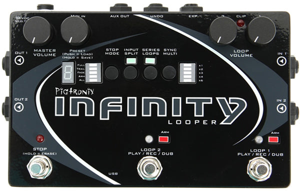 infinity pedal Pigtronix Infinity Looper – The Bass Gallery