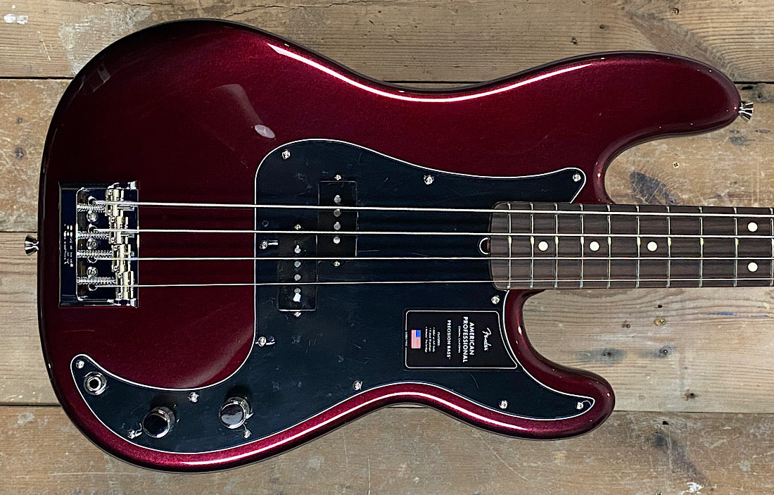 Fender American Precision Precision Oxblood