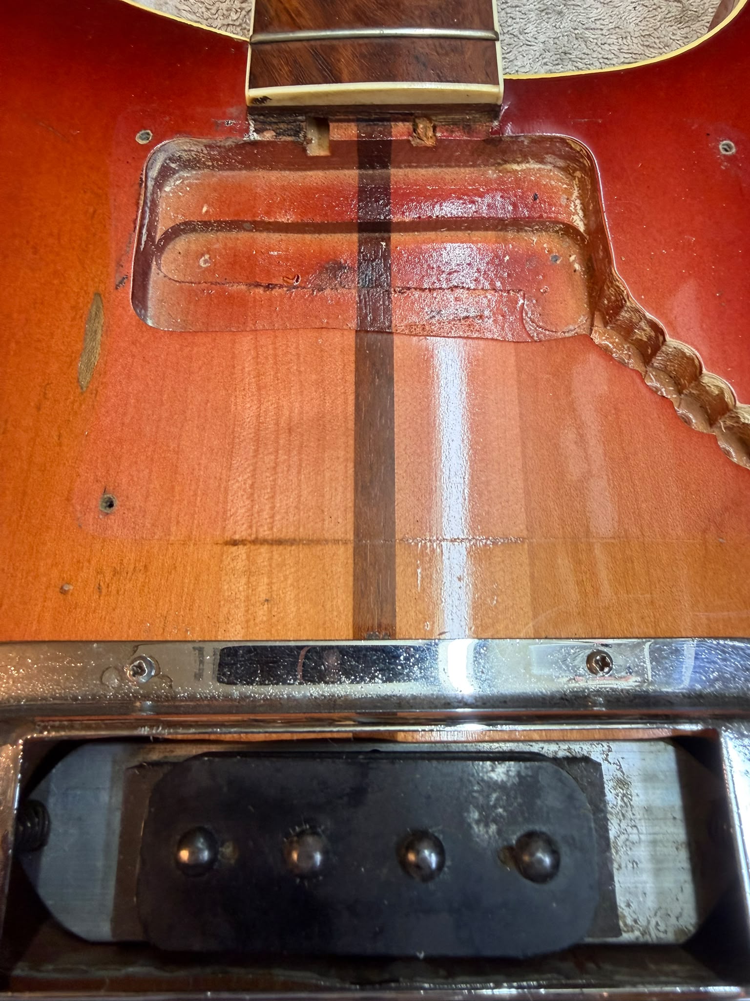 Rickenbacker 4001 1973 Fireglo