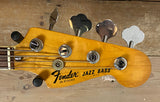 Fender Jazz Bass guitar, made in USA, 1977