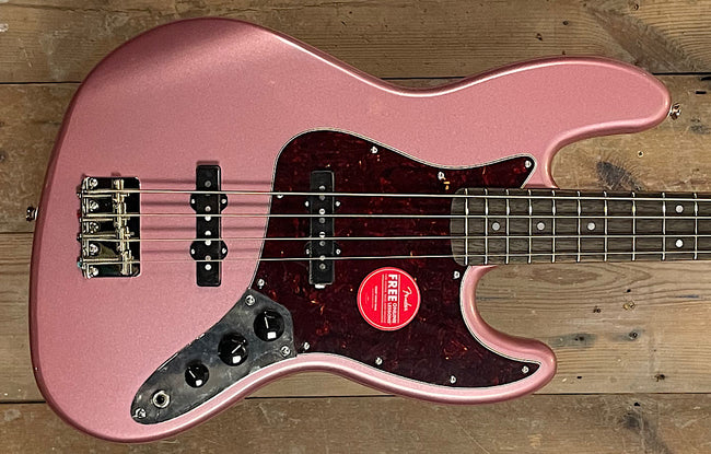 Squier Limited Edition Classic Vibe™ 60s Jazz Bass® Burgundy Mist