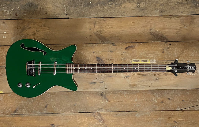 Danelectro Fifty Niner Long Scale Bass Jade Top