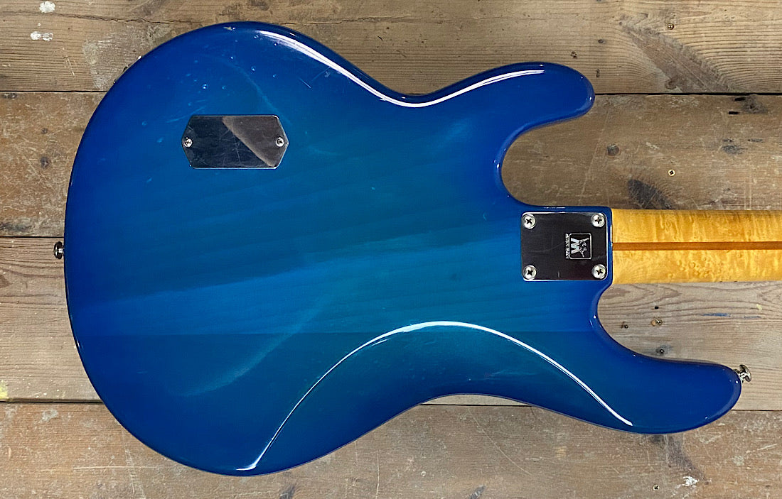 Ernie Ball Music Man StingRay Translucent Blueburst 1989
