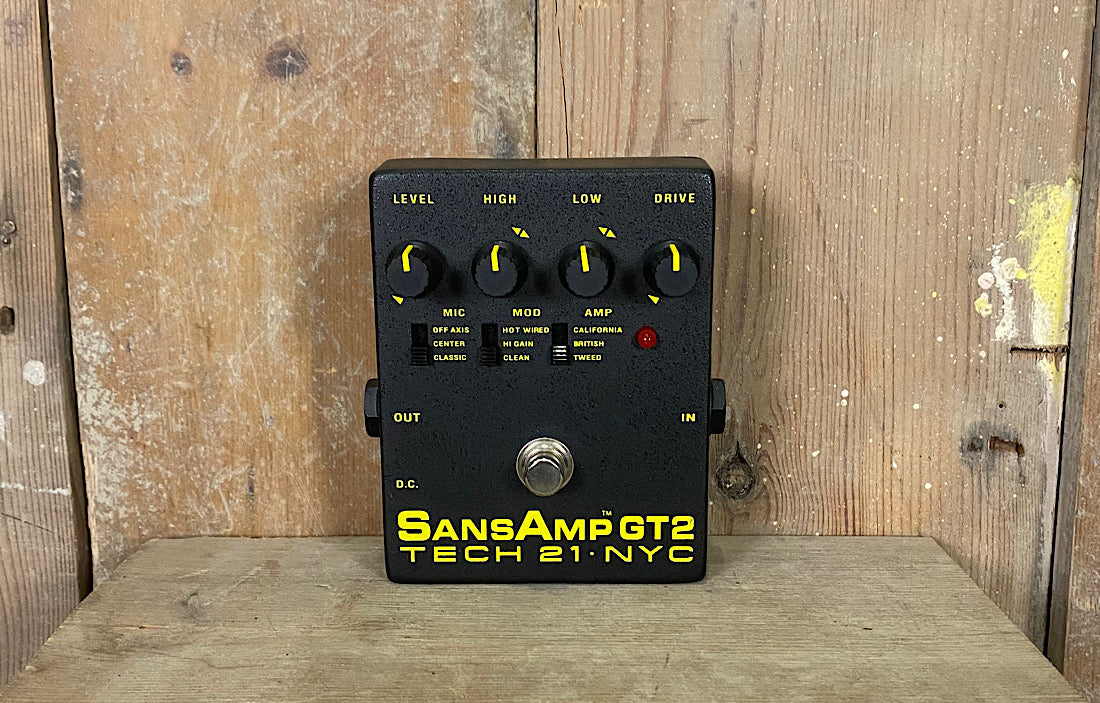 Tech 21 SansAmp GT2 – The Bass Gallery