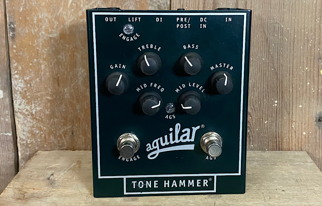 aguilar tone hammer トーンハンマー プリアンプ ＋ 電源アダプター