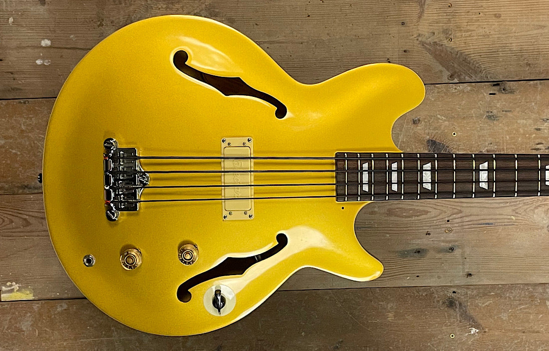 Epiphone Jack Casady Gold