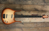 Danelectro DL58 Longhorn Bass, Copper Burst