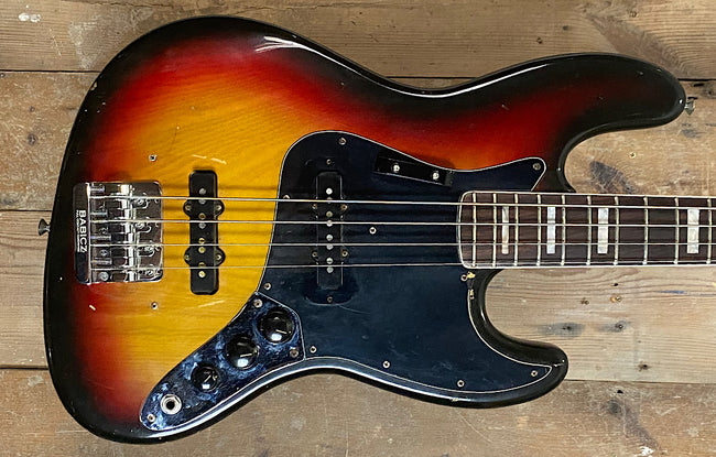 Fender Jazz Bass guitar, made in USA, 1976