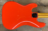 Squier PB-57 JV Precision Bass Fiesta Red