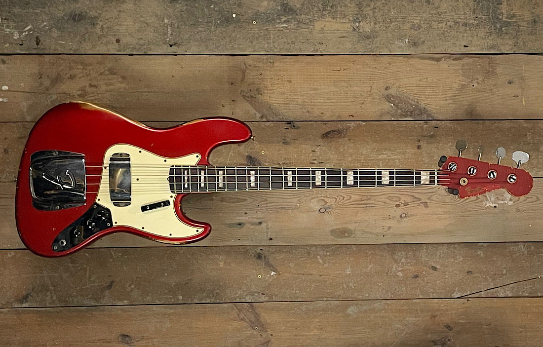 Fender Jazz 1966 Candy Apple Red