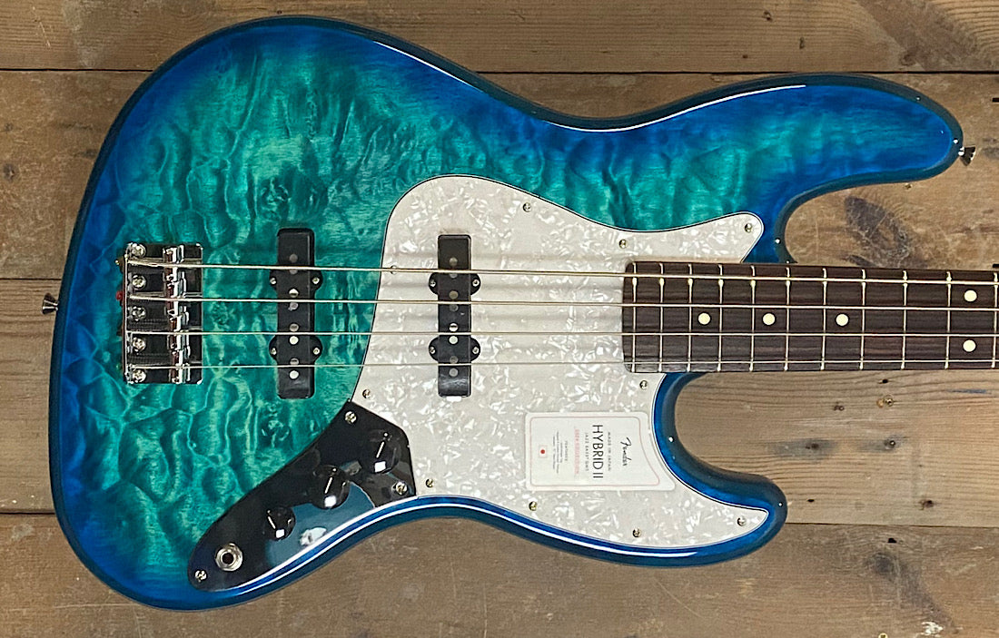 2024 Collection Made In Japan Hybrid II Jazz Bass – The Bass