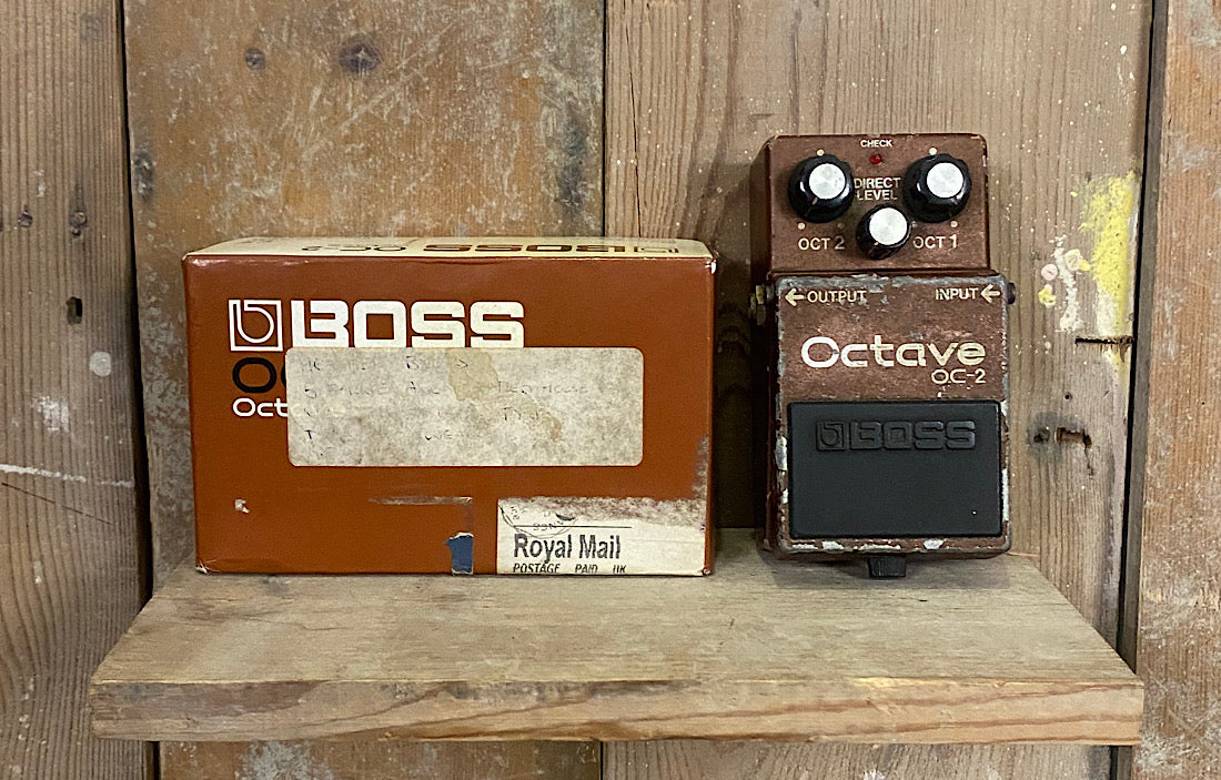oc2 octave pedal Boss OC-2 Octave – The Bass Gallery
