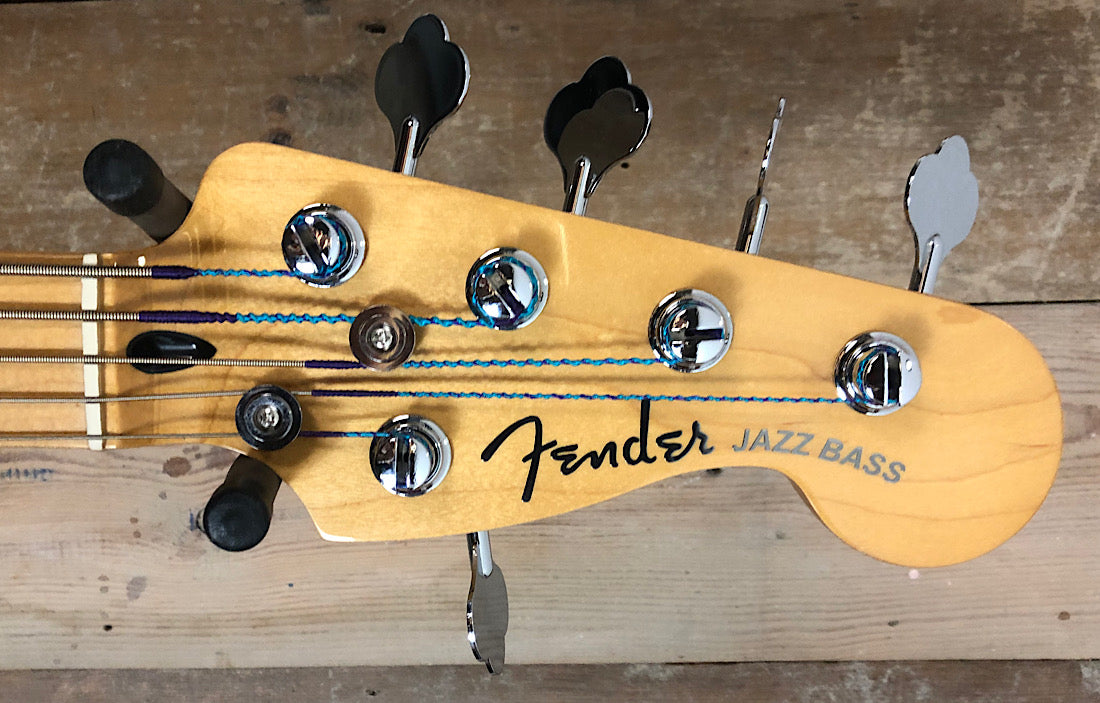 Fender Player Plus 5-String Jazz Bass V in Opal Spark Blue