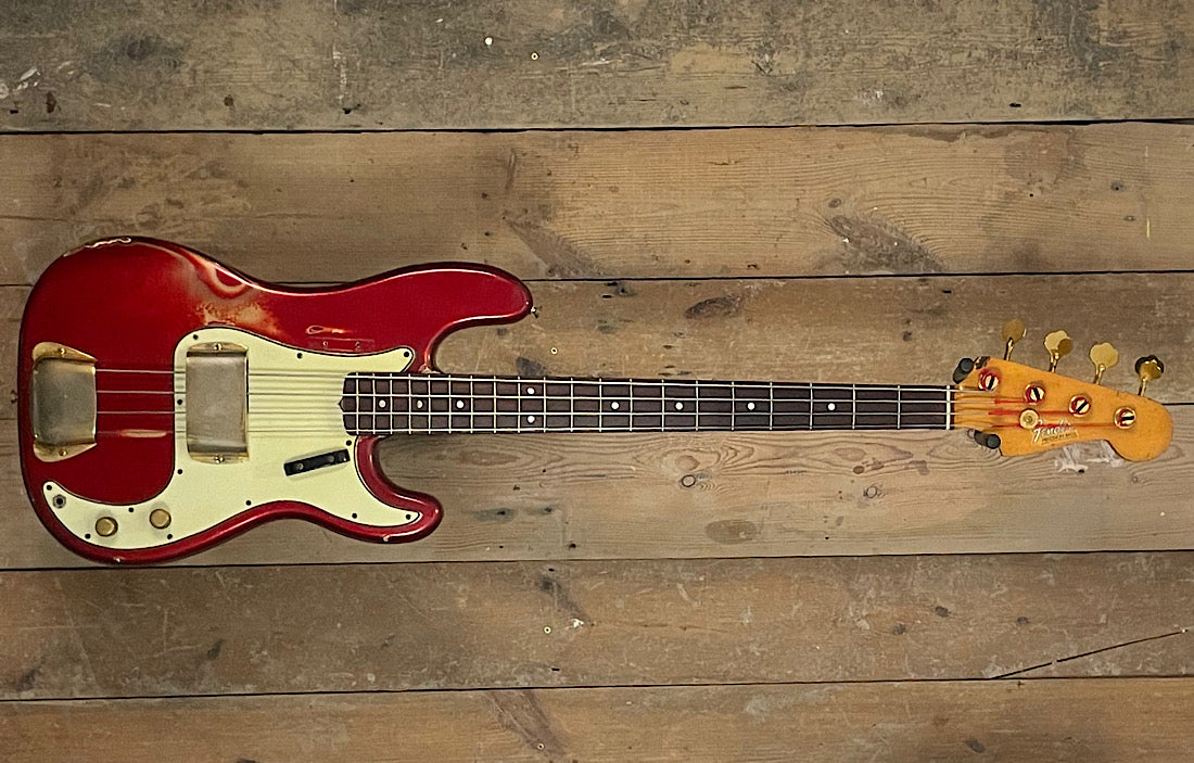 Fender Precision 1965 Candy Apple Red