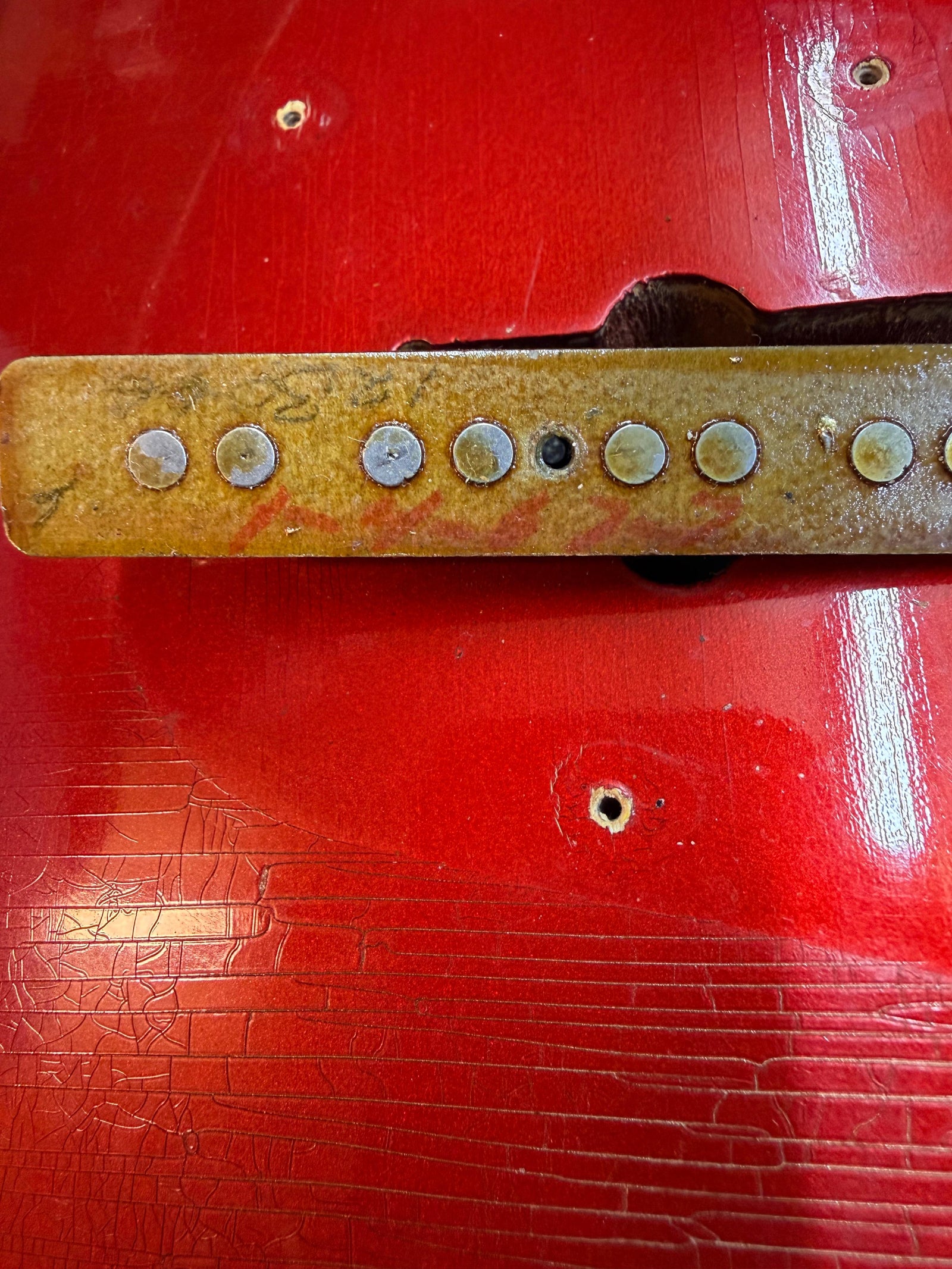 Fender Jazz 1966 Candy Apple Red