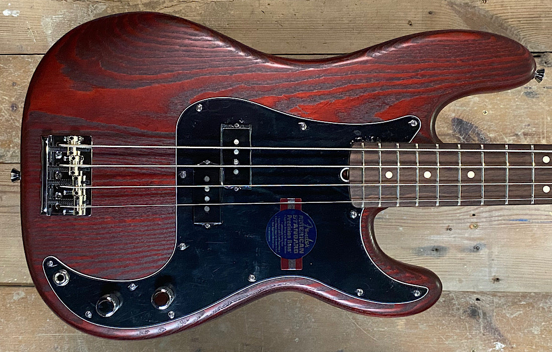 Fender American Standard Precision Bass Wine Red