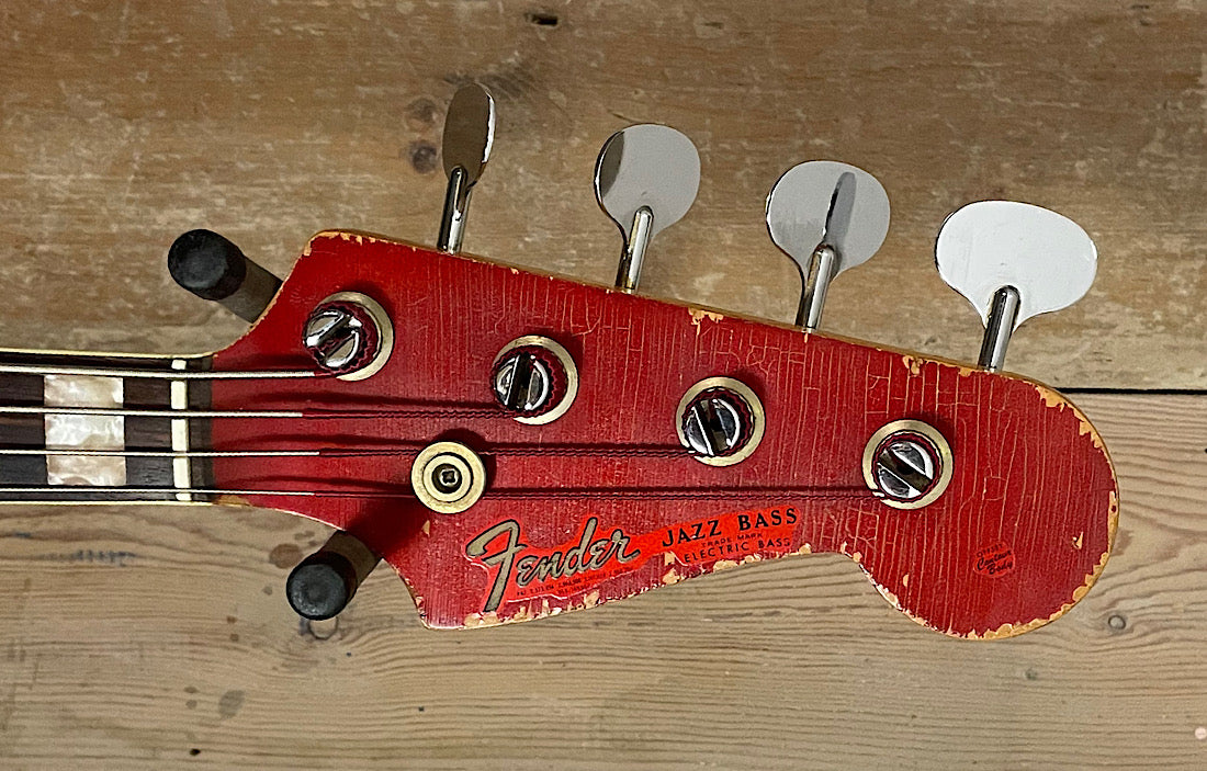 Fender Jazz 1966 Candy Apple Red
