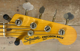 Squier PB-57 JV Precision Bass Fiesta Red