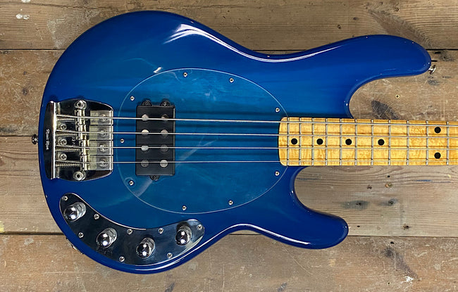 Ernie Ball Music Man StingRay Translucent Blueburst 1989
