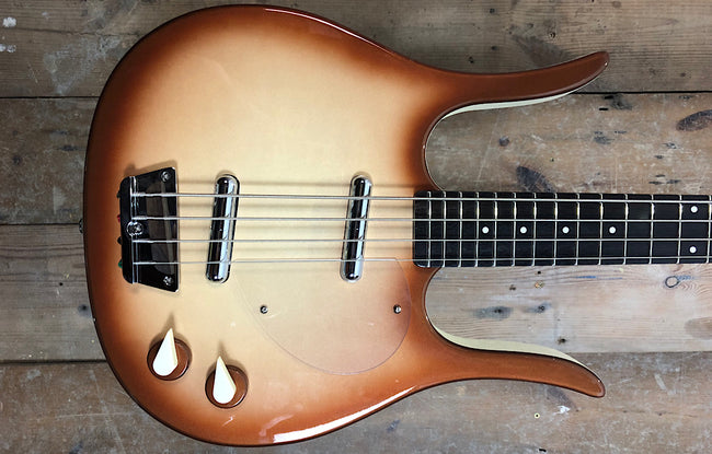 Danelectro DL58 Longhorn Bass, Copper Burst