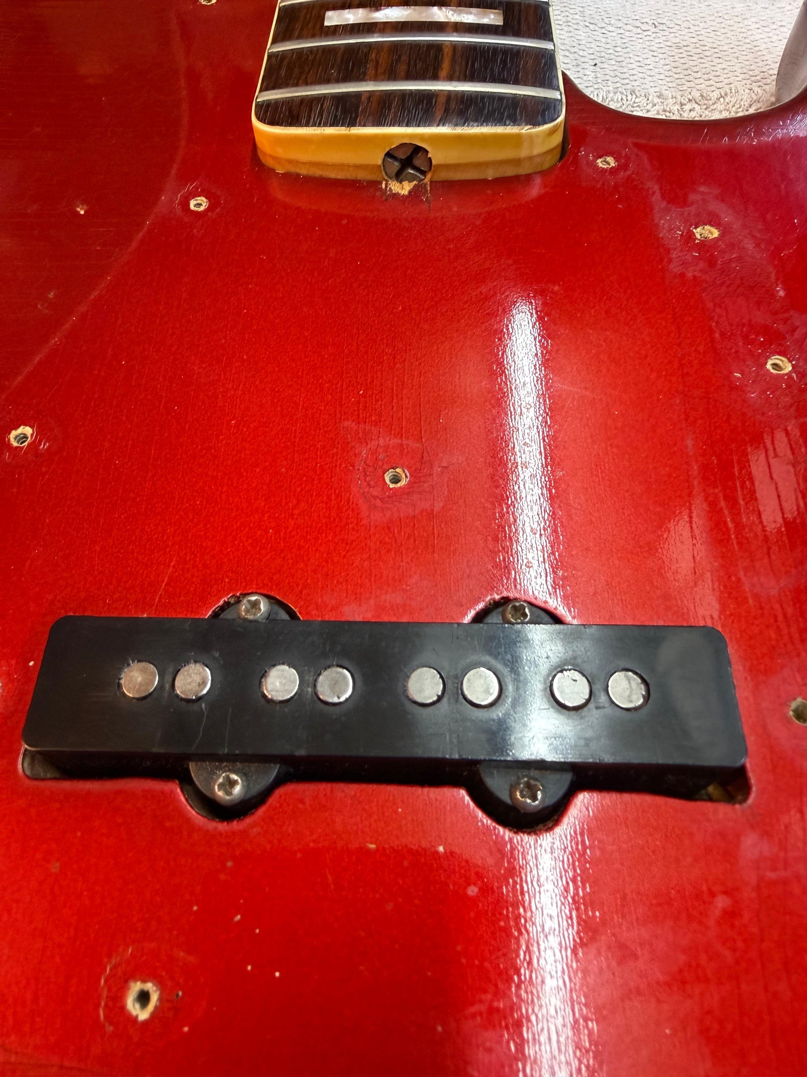 Fender Jazz 1966 Candy Apple Red