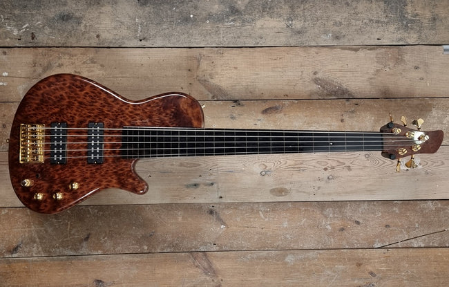 Lewicki Custom Fretless V