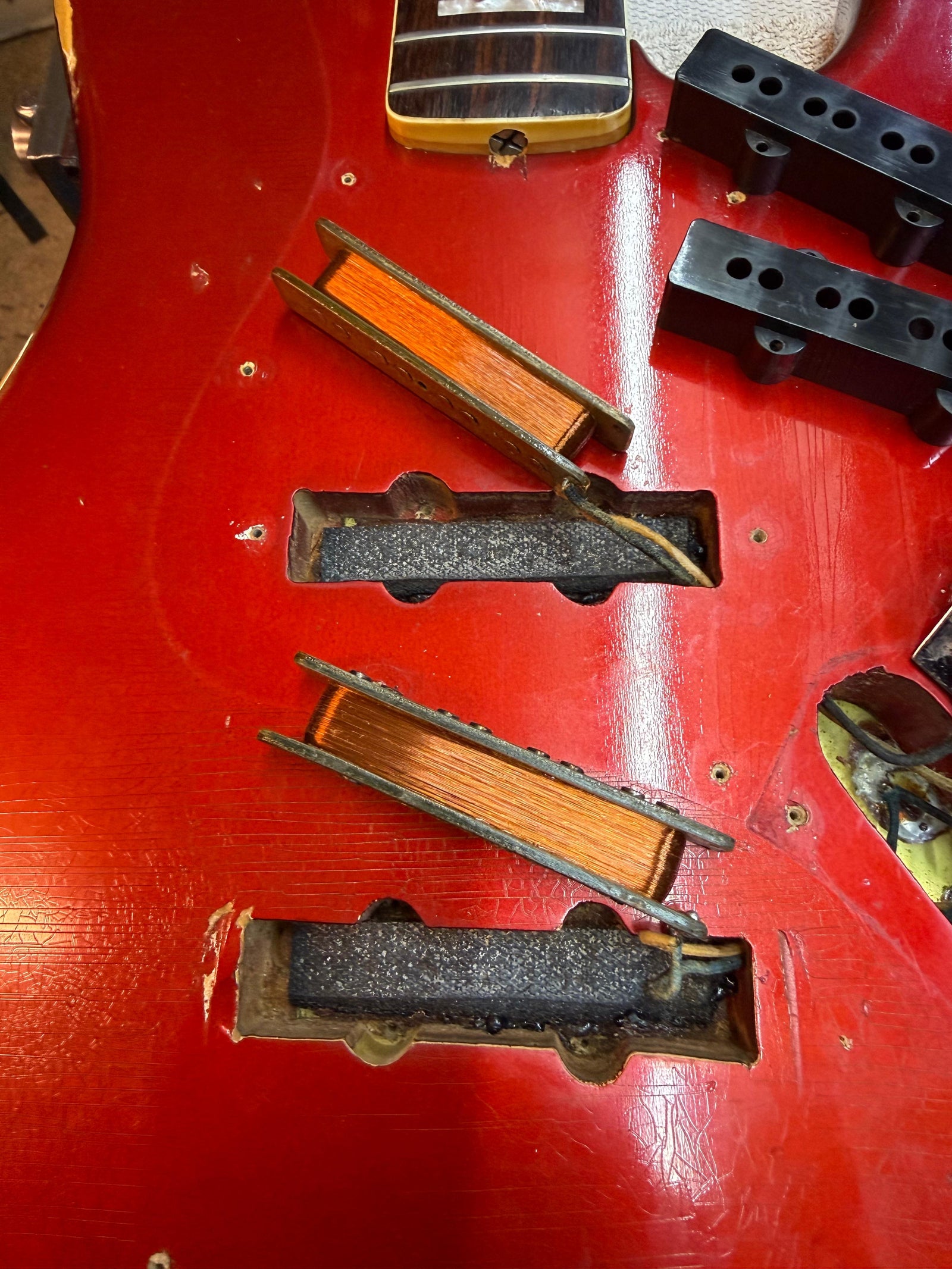 Fender Jazz 1966 Candy Apple Red