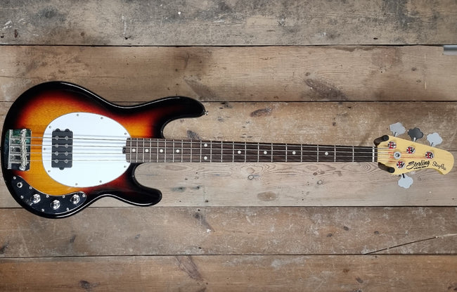 Sterling by Music Man Stingray bass guitar, made in Indonesia