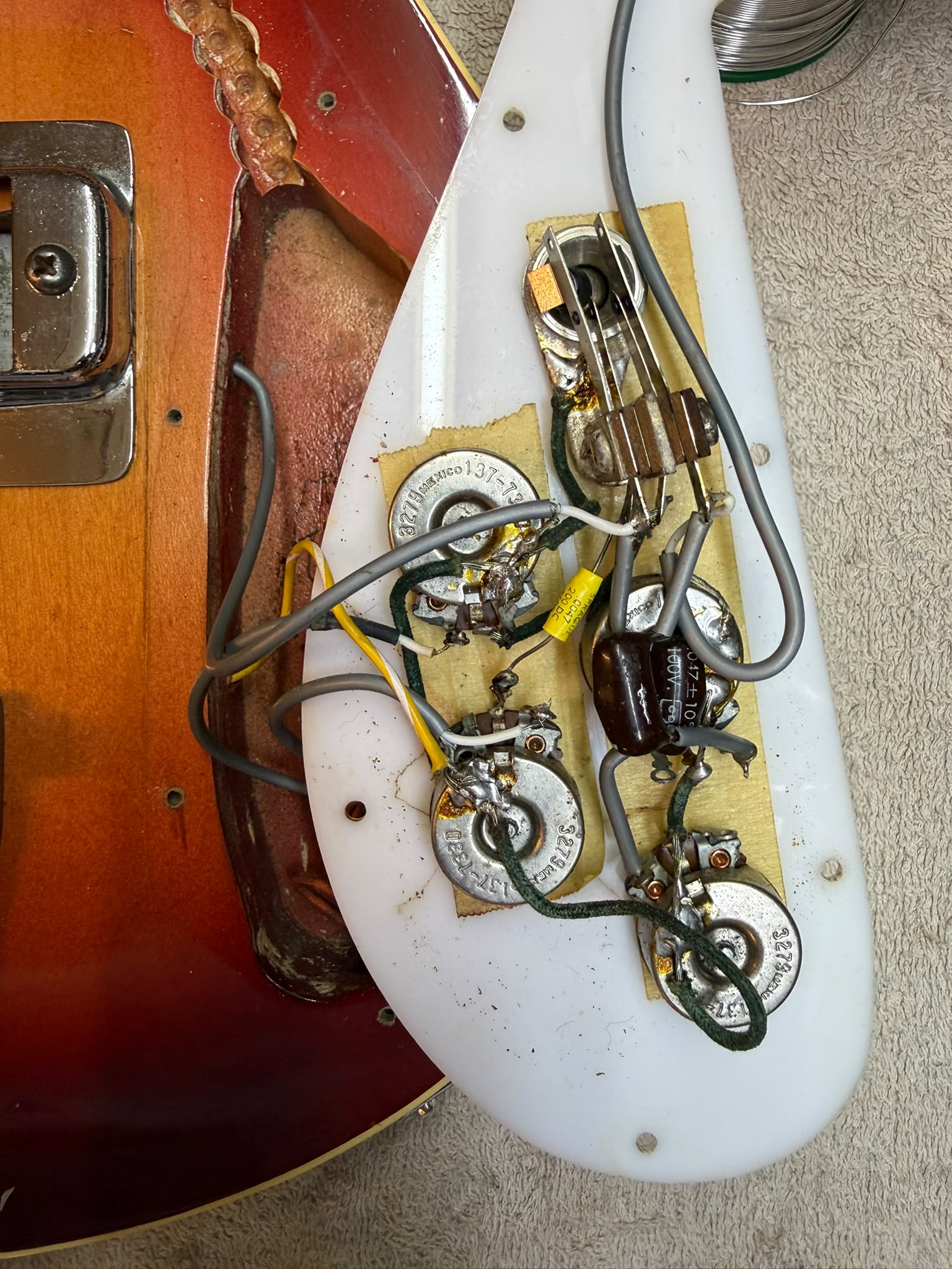 Rickenbacker 4001 1973 Fireglo