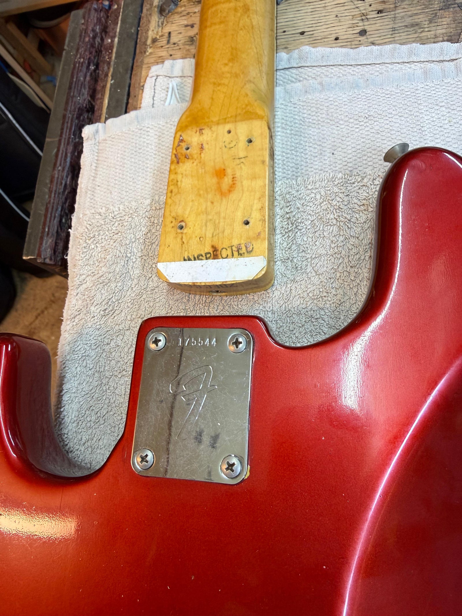 Fender Jazz 1966 Candy Apple Red
