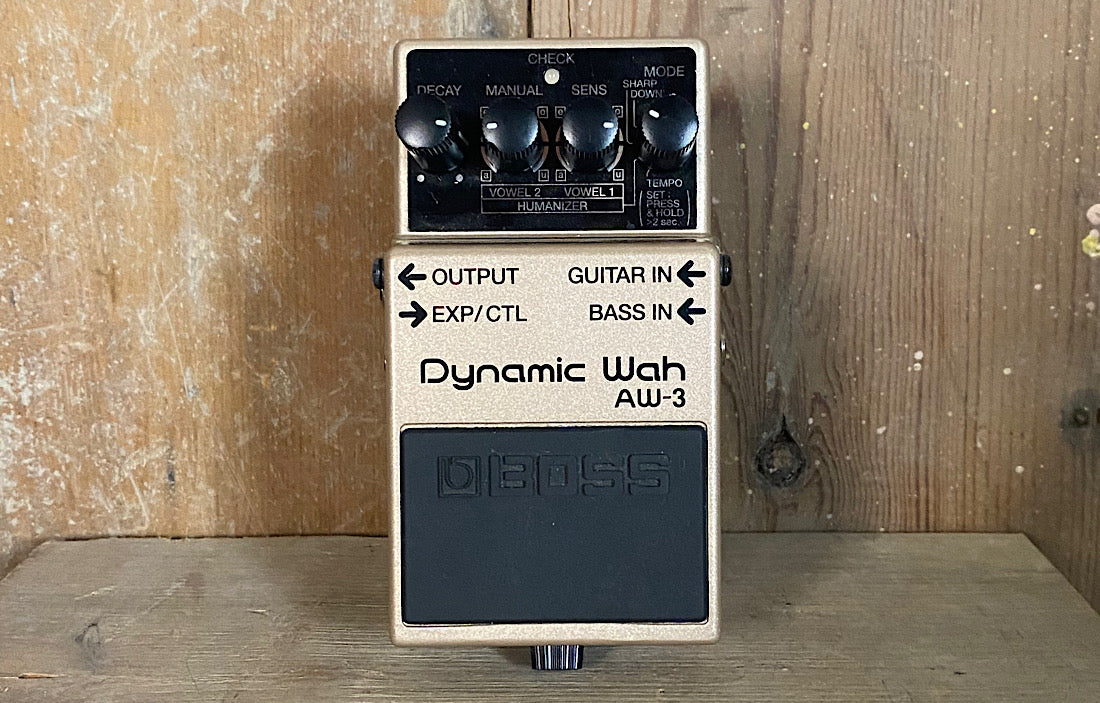 boss AW-3 Dynamic Wah Pedal