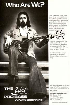 Wal Pro E1 1978 Ex John Entwistle