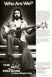Wal Pro E1 1978 Ex John Entwistle
