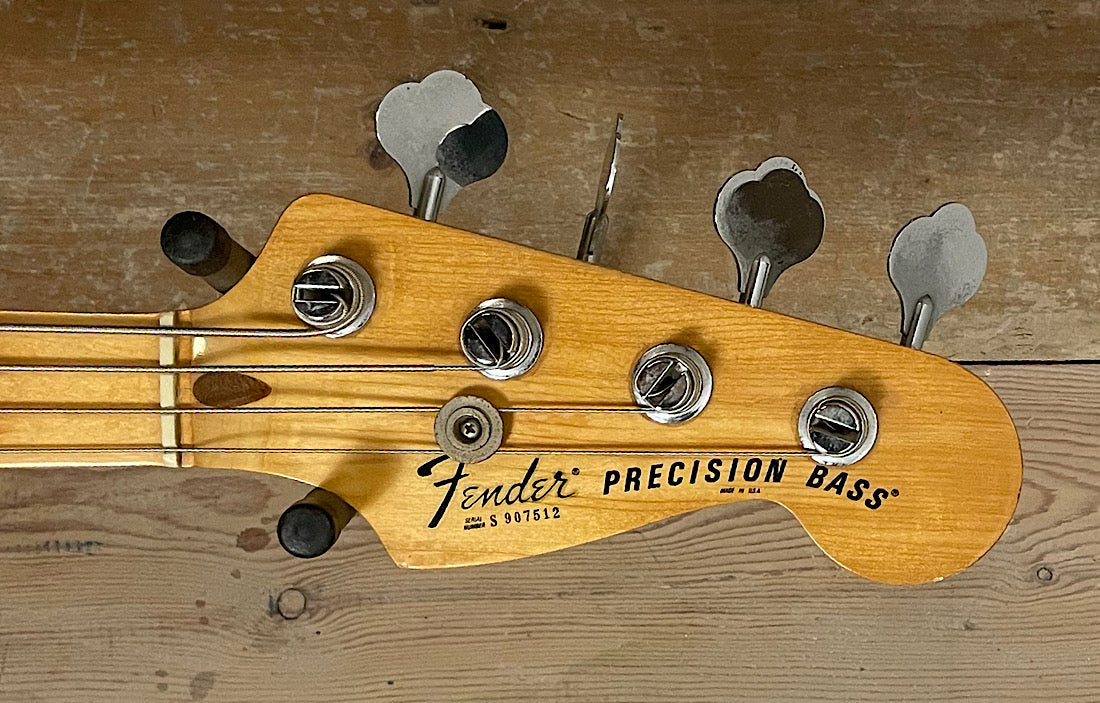 Fender Precision 1981 Sienna Sunburst