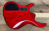 Cort Action Plus 4 String Bass Trans Red