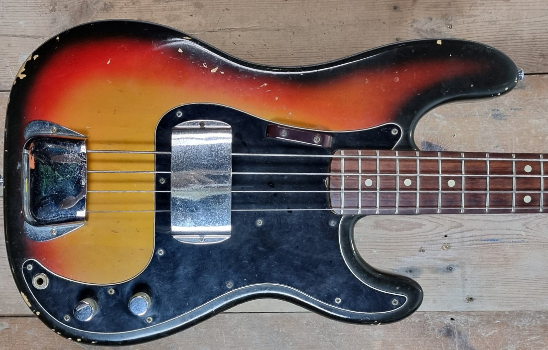 Fender Precision Bass guitar, made in USA, 1974