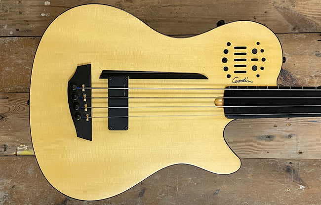 Godin A4 Ultra fretless