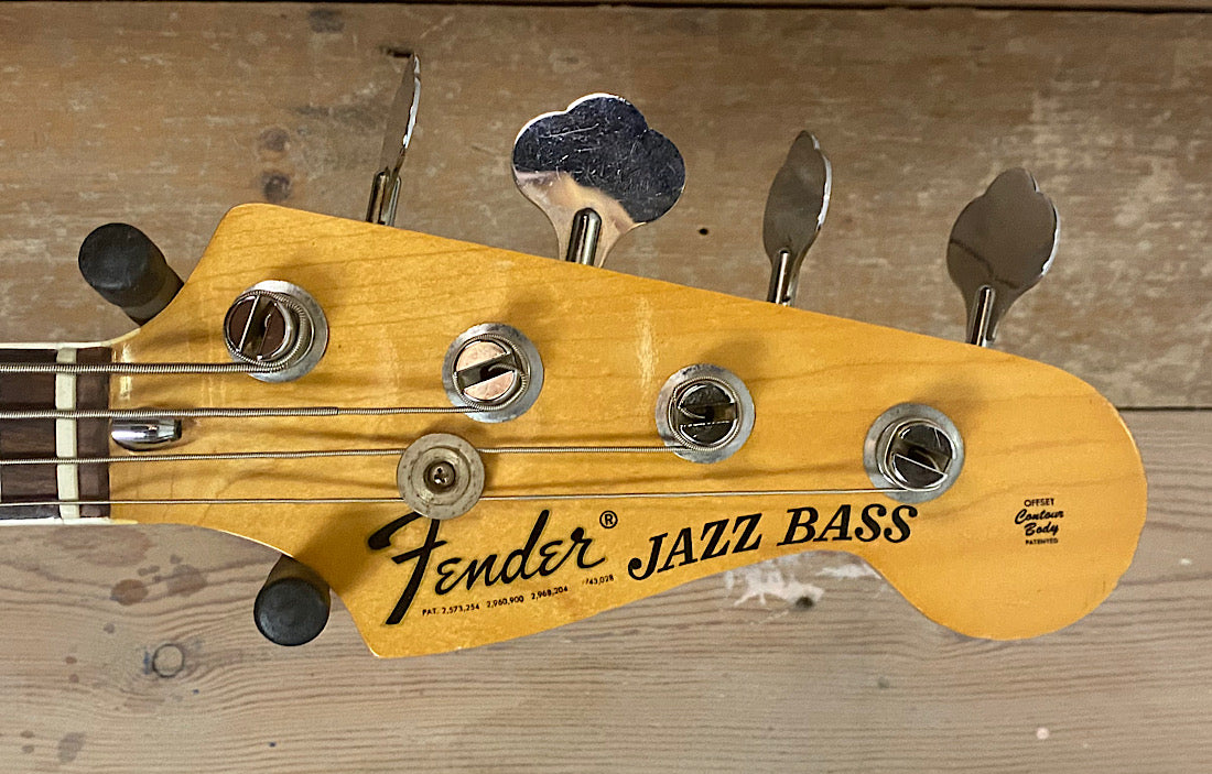 Fender Jazz Bass guitar, made in USA, 1976