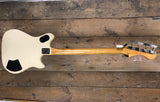 Wilson left-handed bass guitar, made in England 1970s