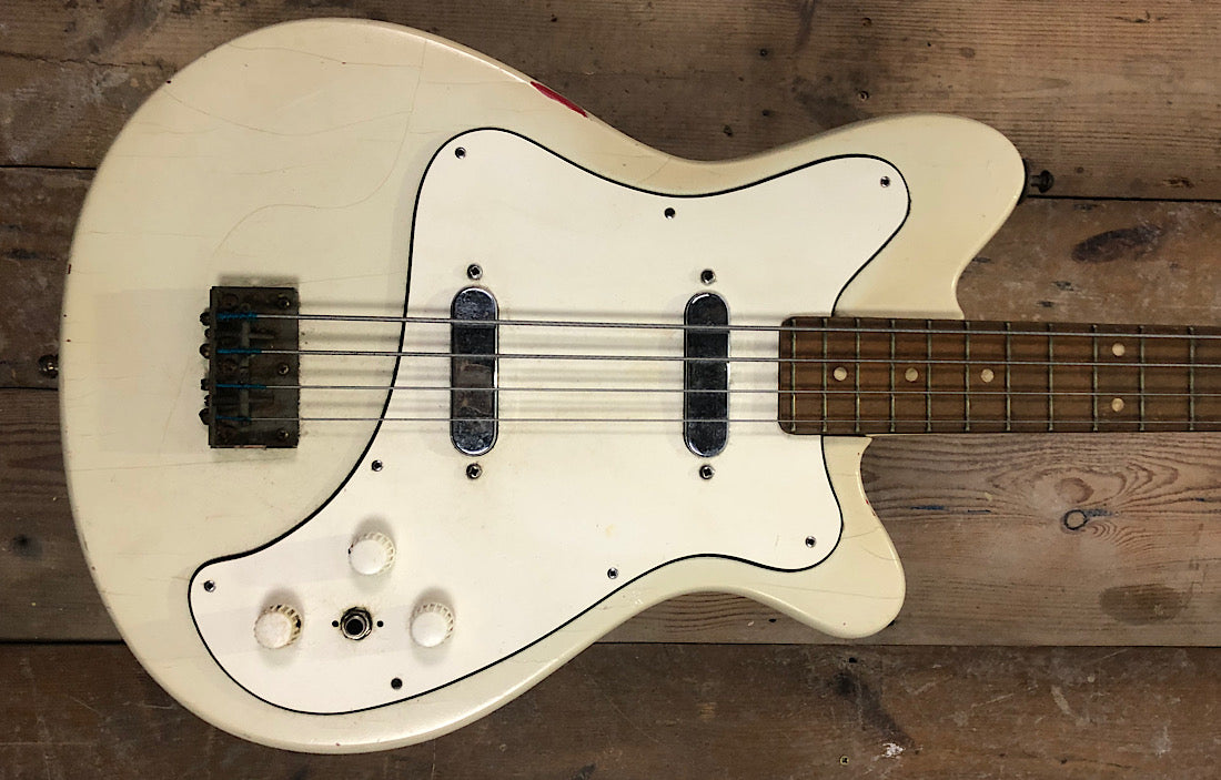 Vox Clubman Bass guitar, made in England 1960s