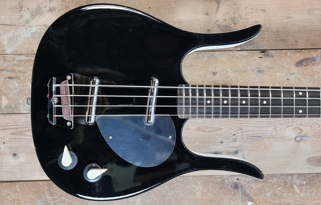 Danelectro DL58 Longhorn Bass, Black