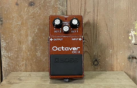 boss oc 2 octave pedal Boss OC-2 Octaver – The Bass Gallery