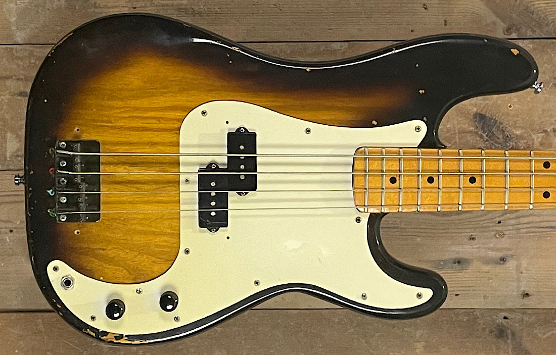 Fender neck with '59 stamp Hybrid Bass