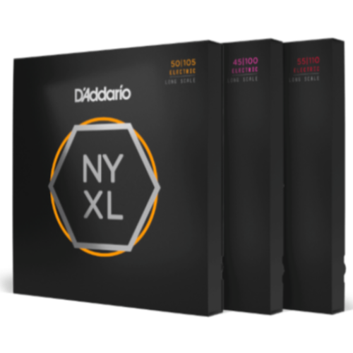 D'addario NYXL bass strings