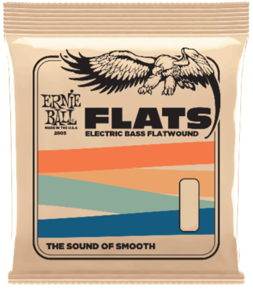 Ernie Ball flat-wound strings